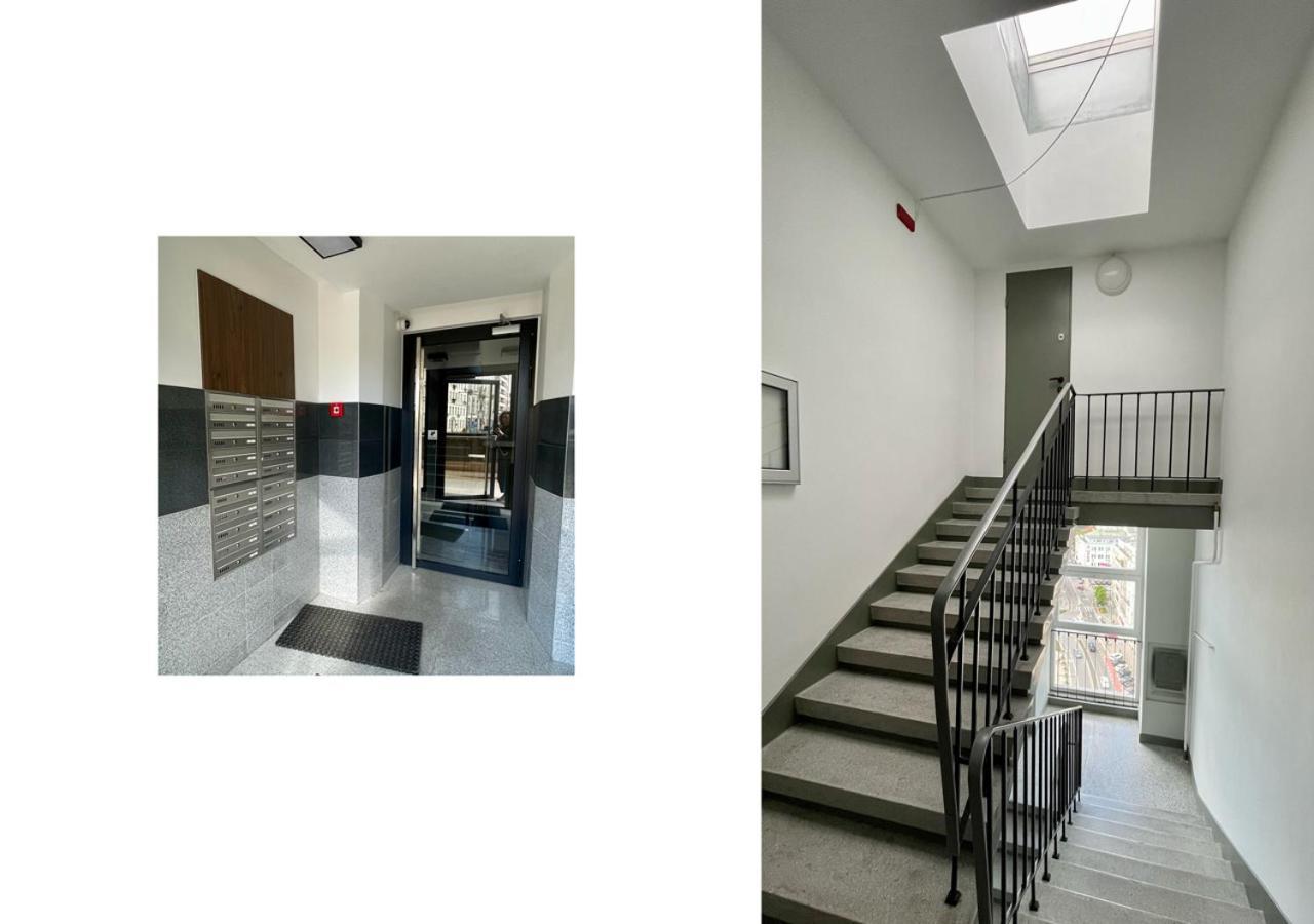 Atelier W Sercu Warszawy Z Panoramicznym Widokiem Lägenhet Warszawa Exteriör bild